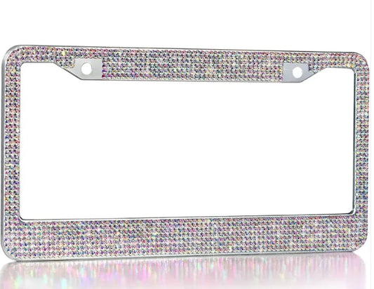 Rhinestone License Plate Frames